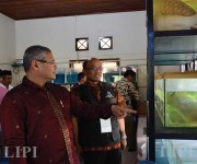 Peresmian Loka Alih Teknologi Penyehatan Danau LIPI, Maninjau, Sumatera Barat